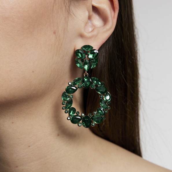 evening earrings -  New collection Γυναικεια Κοσμηματα roihandmade.com