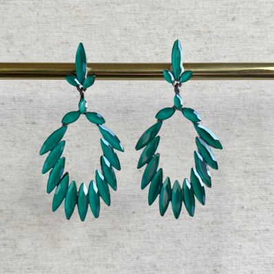 Admirable earrings - Green